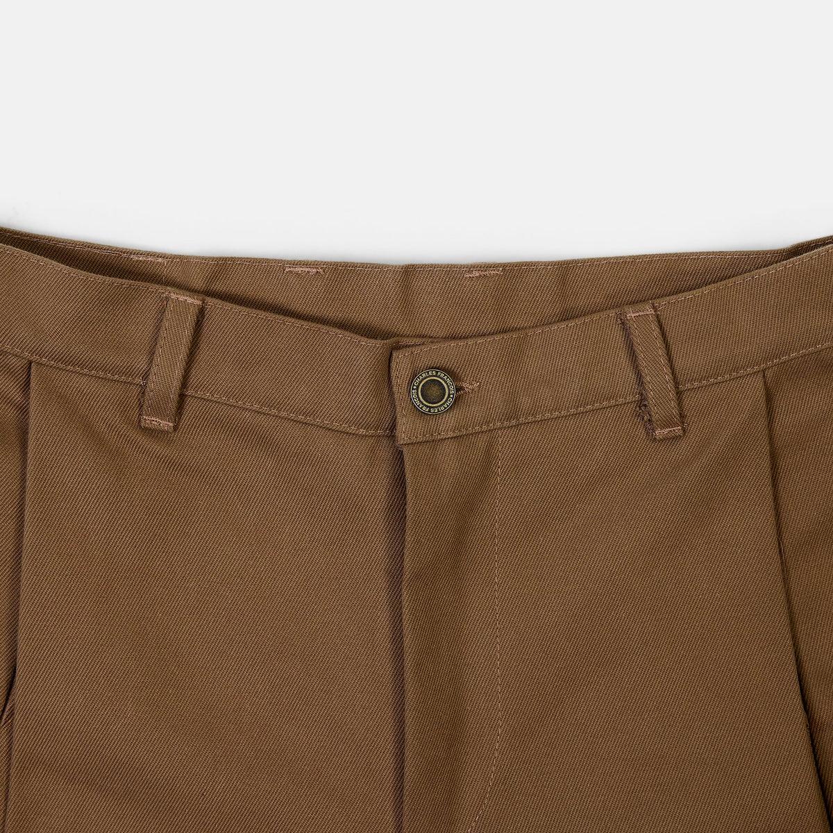 Shorts in Brown, detail