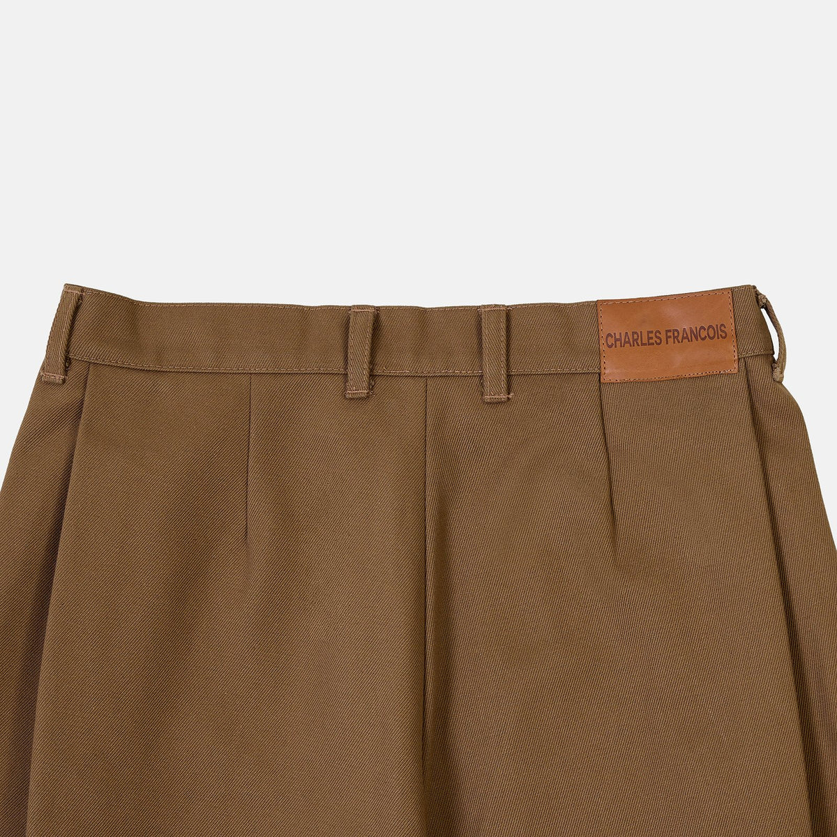 Shorts in Brown, detail