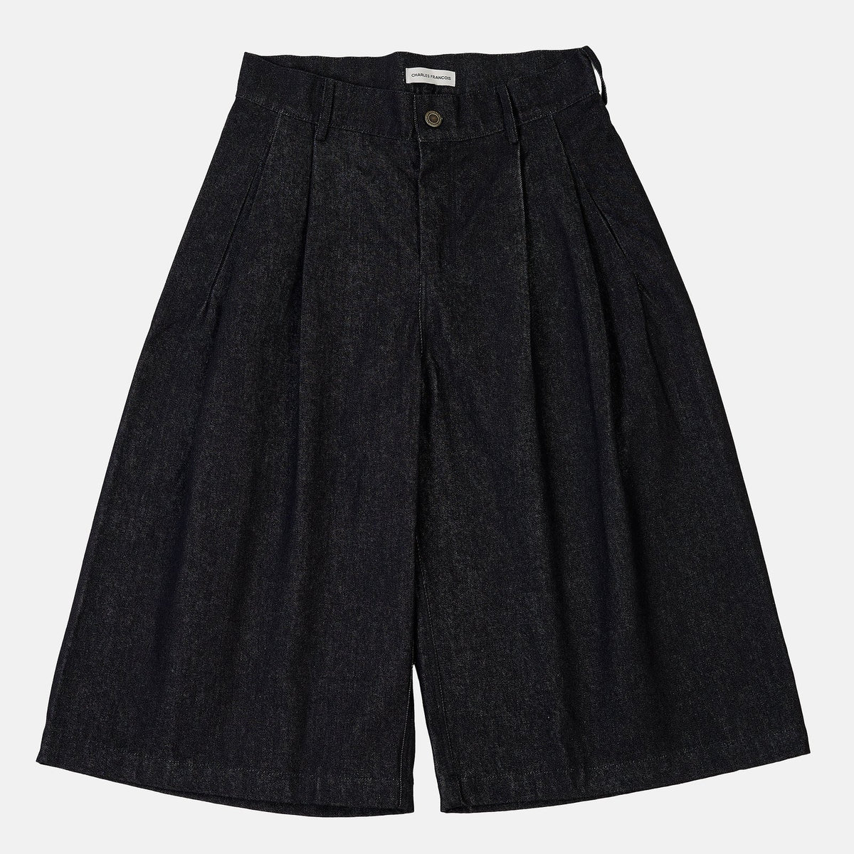 Shorts in Black, front