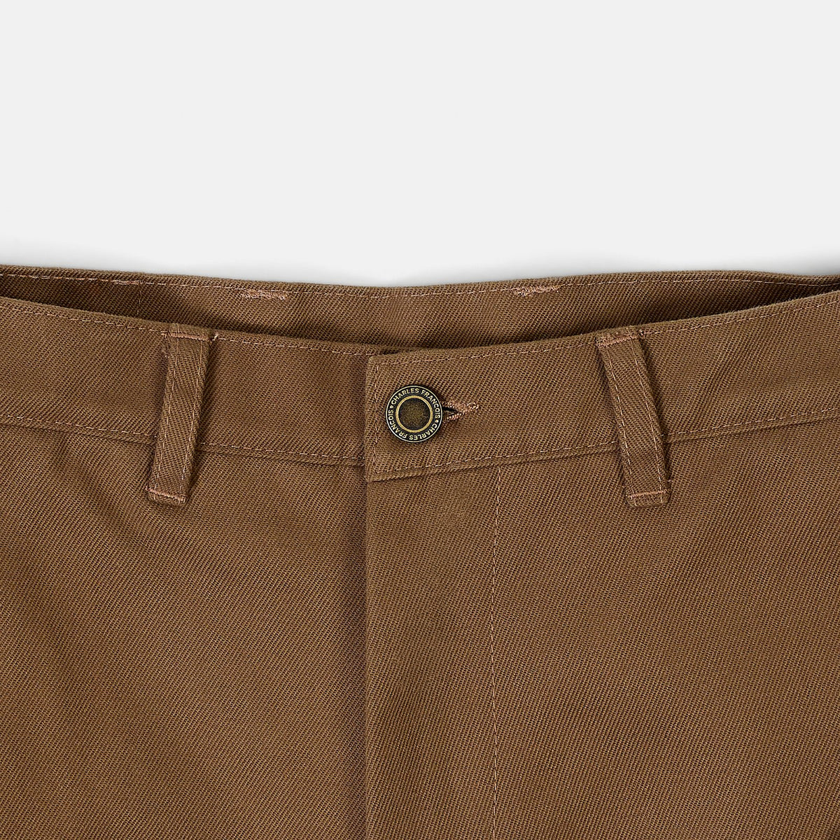 Trousers in Brown, detail