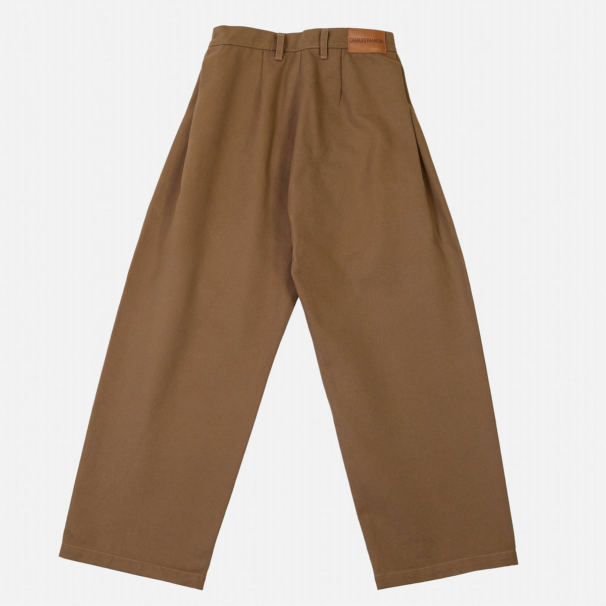 Trousers in Brown, back