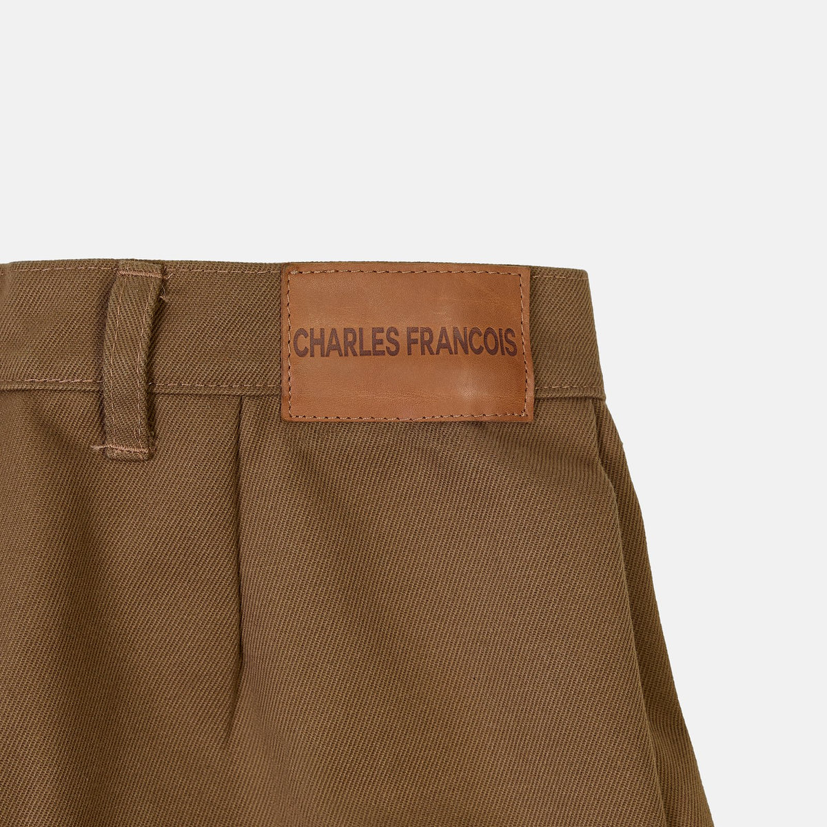 Trousers in Brown, detail